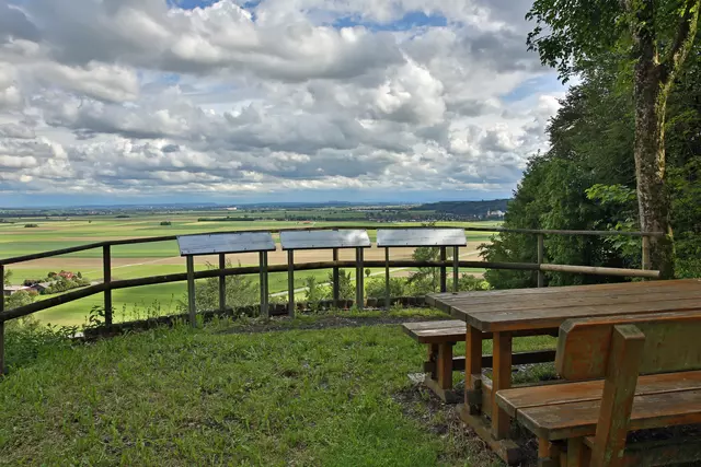 Panoramaaufnahme einer Aussichtsplatform